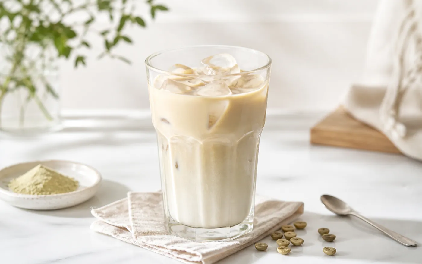 アイスラテで楽しむグリーンコーヒー